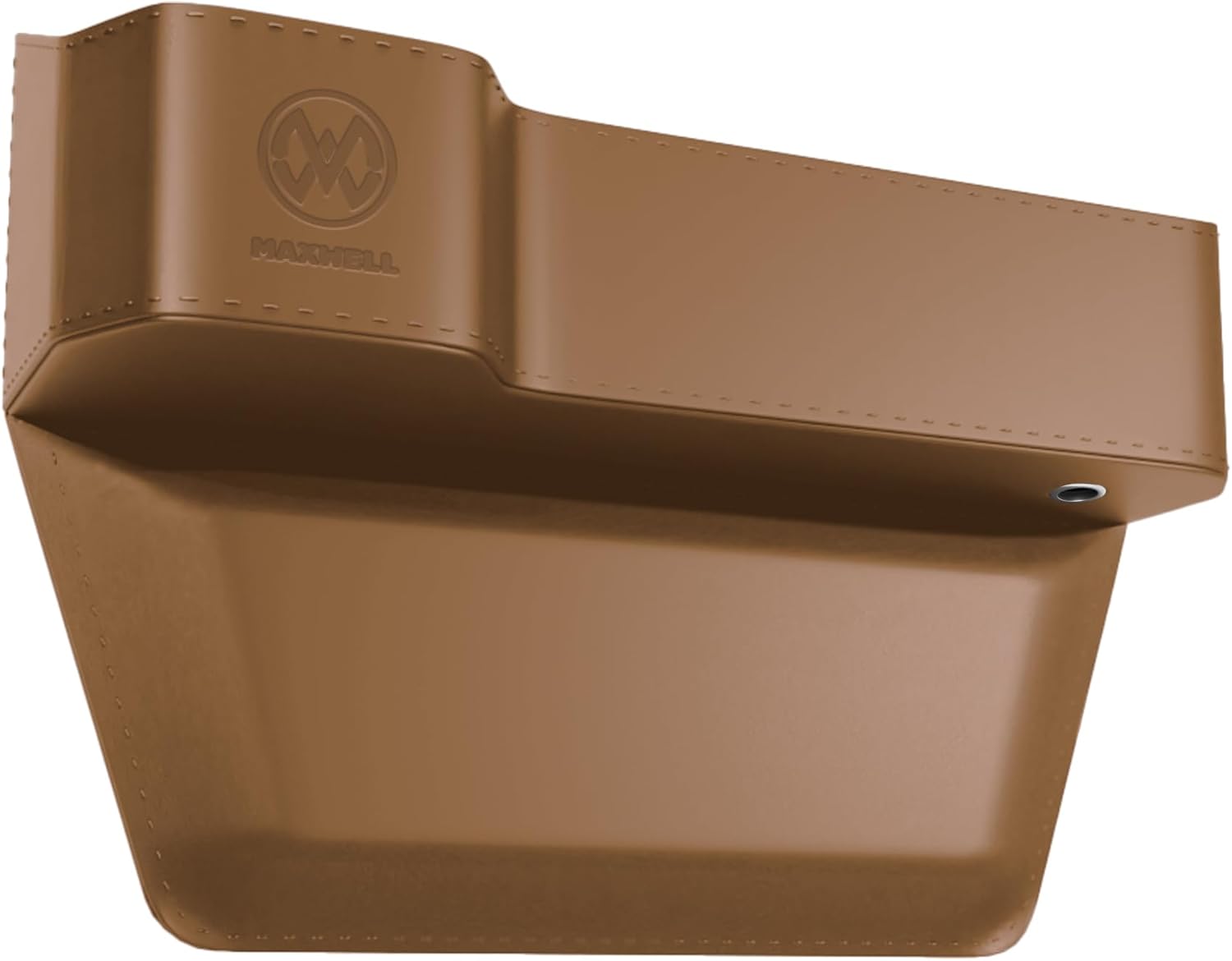 Maxwell Drive Vault Car Seat Gap Seam Storage Box Cup Holder Additional Storage for Your Devices Like Mobile Phone Tablets Eyeglasses Wallet Money Coins Notebook Pen Organizer Keys Organizer (Coffee)Car AccessoriesMaximizes Car Storage Space: Designed to