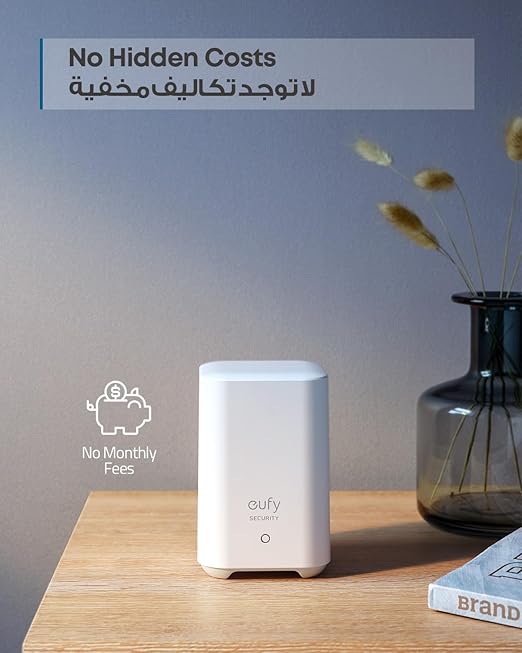 eufy Security 5-Piece Home Alarm Kit – HomeBase 2, Keypad, Motion Sensor, 2 Entry Sensors