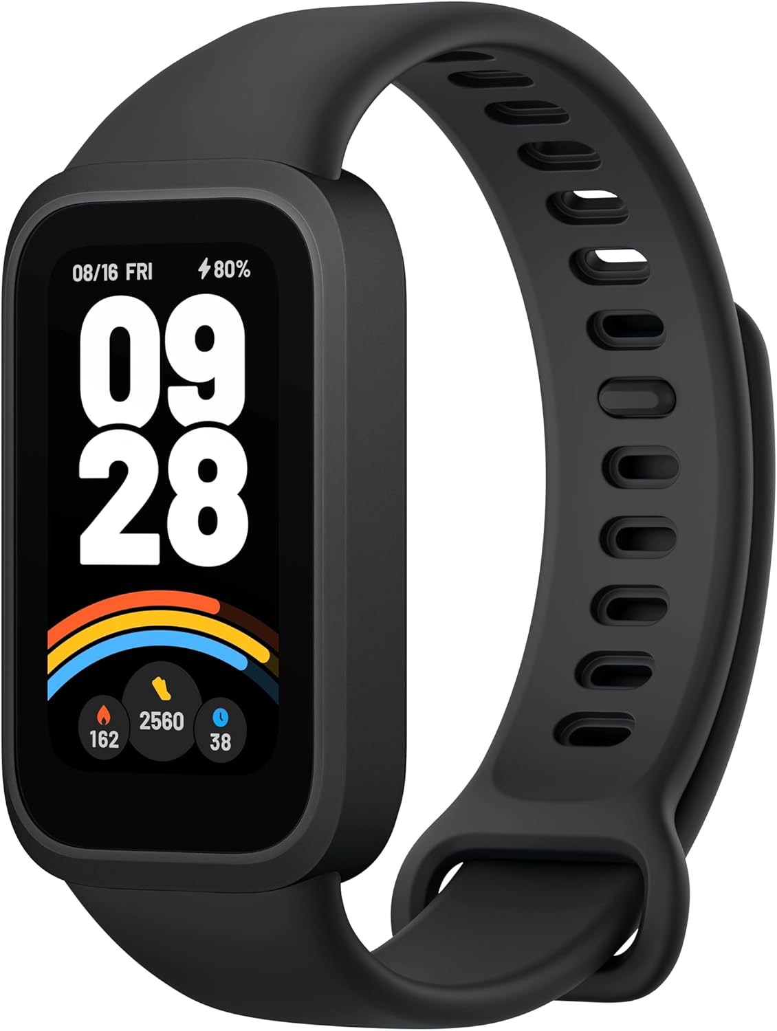 Xiaomi Smart Band 9 ActiveWearablesActivate your potential 1.47-inch large display. Enhanced viewing experienceThe display has been improved to support a 60Hz high refresh rate for an ultra-smooth experience and visually impressive operation and swiping.