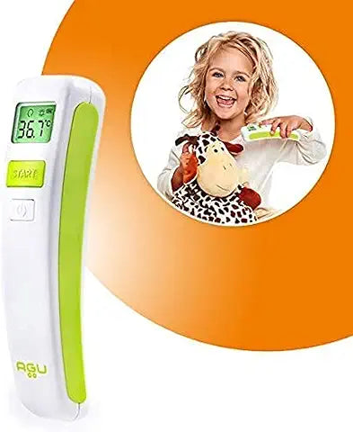 Agu - Non - Contact Thermometer - Green/White