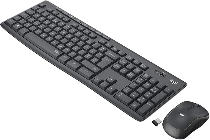 Silent keyboard and mouse combo setup