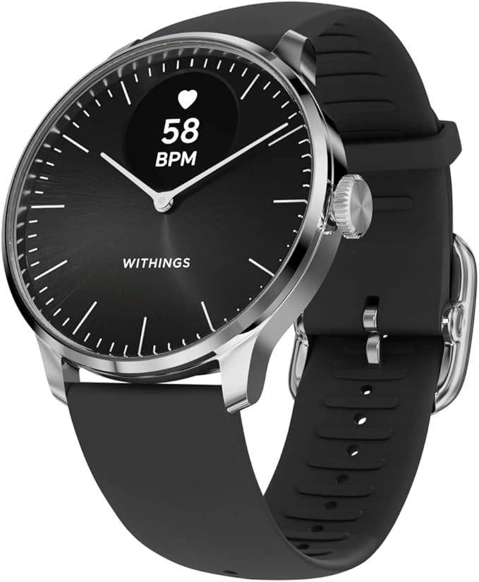 Withings ScanWatch Light - Hybrid Smart Watch - Black