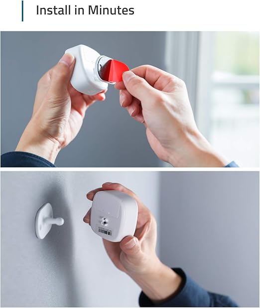 eufy Security Motion Sensor – T8910021, 100°, 30ft, 2-Year Battery, Adjustable Sensitivity, White