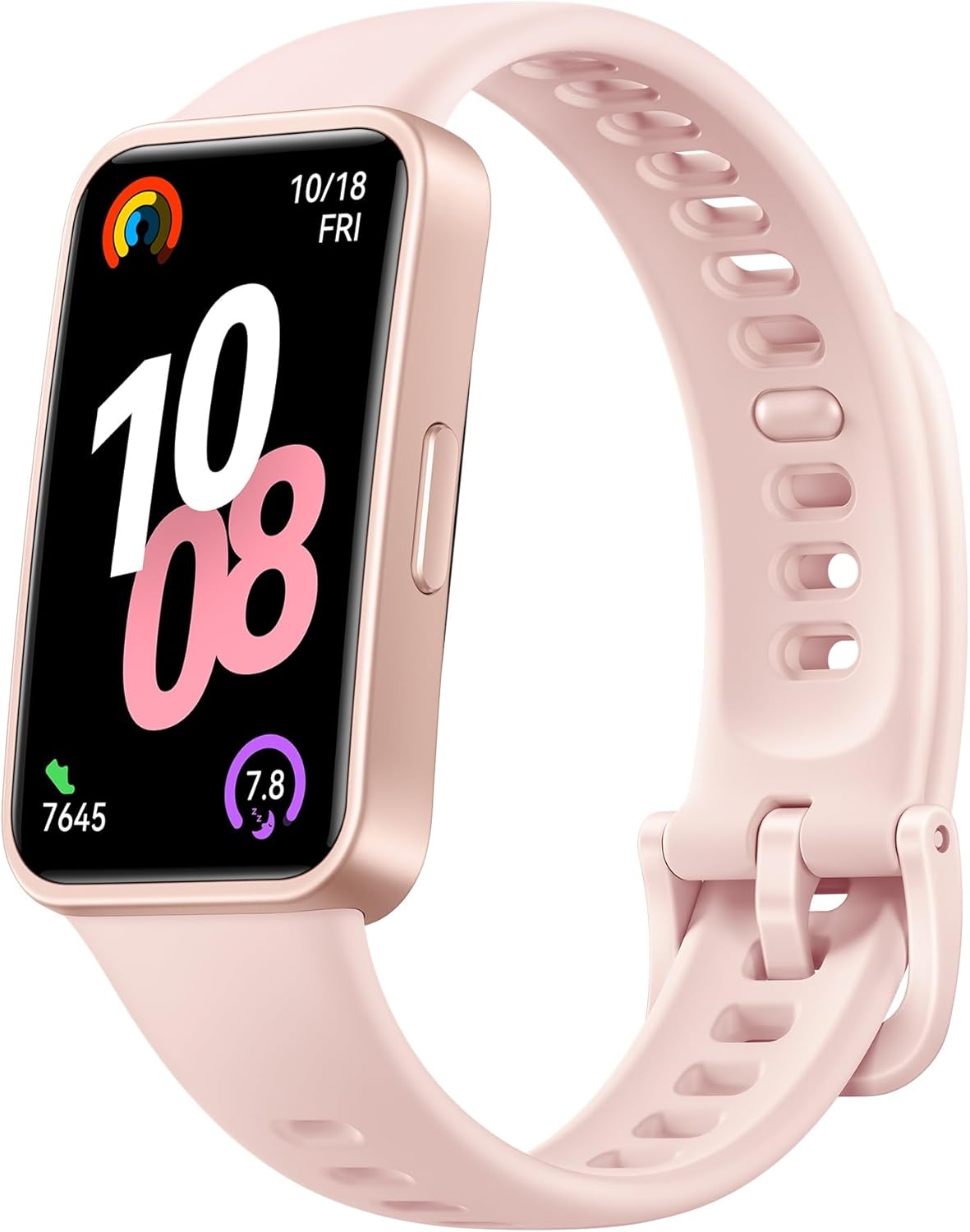 HUAWEI Band 10 Smart Watch, Metallic Design and Comfortable Wearing, Pro-level Sleep Analysis, Emotional Health Aid, 100 Workout Modes, Robust Battery Life, IOS and Android