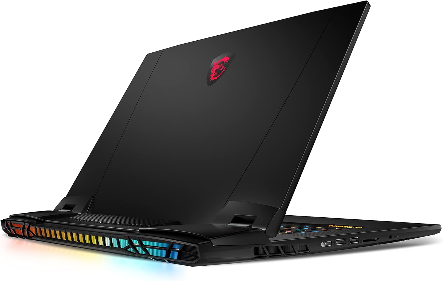 MSI Titan GT77HX Gaming Laptop | 13VI Intel Core I9-13980HX, 64GB RAM, RTX 4090 16GB GPUGaming Laptops & DesktopsThe peak of gaming is here. The Titan GT77 HX is like a nuclear fusion core that can generate continual graphics & processor energy. This Tita
