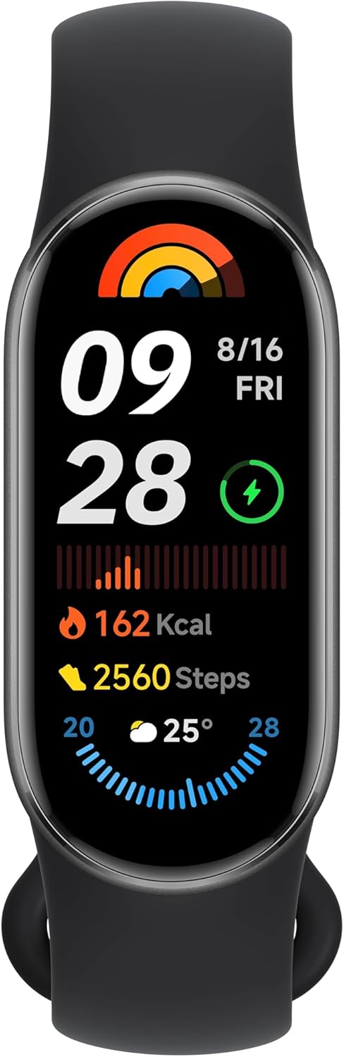 Xiaomi Smart Band 9 Midnight Black 1 62 Amoled Display