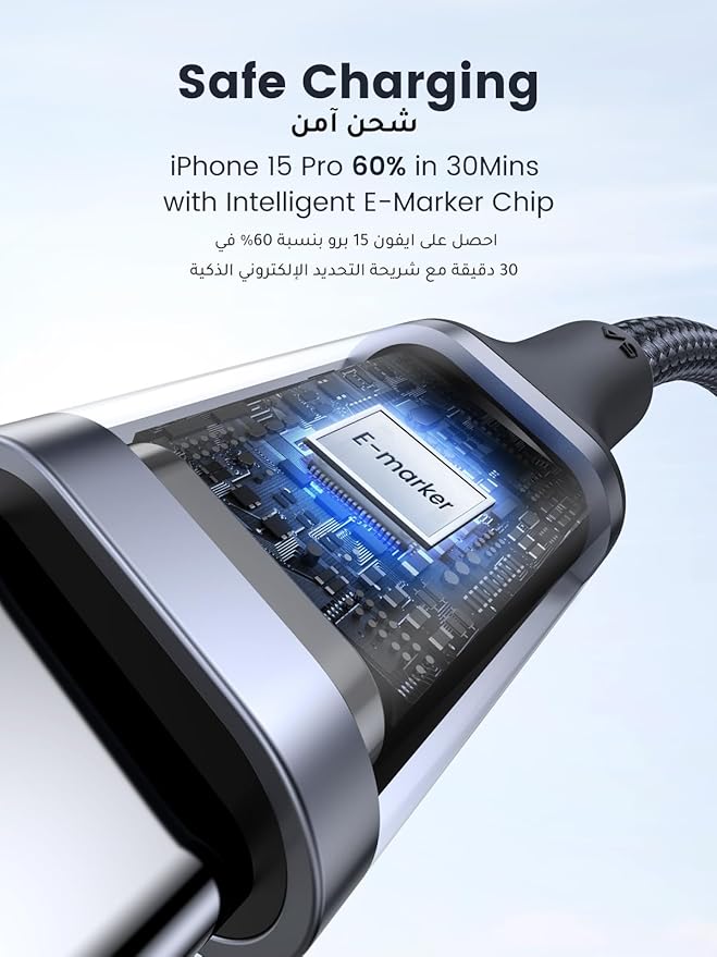 UGREEN PD cable for iPhone iPad MacBook