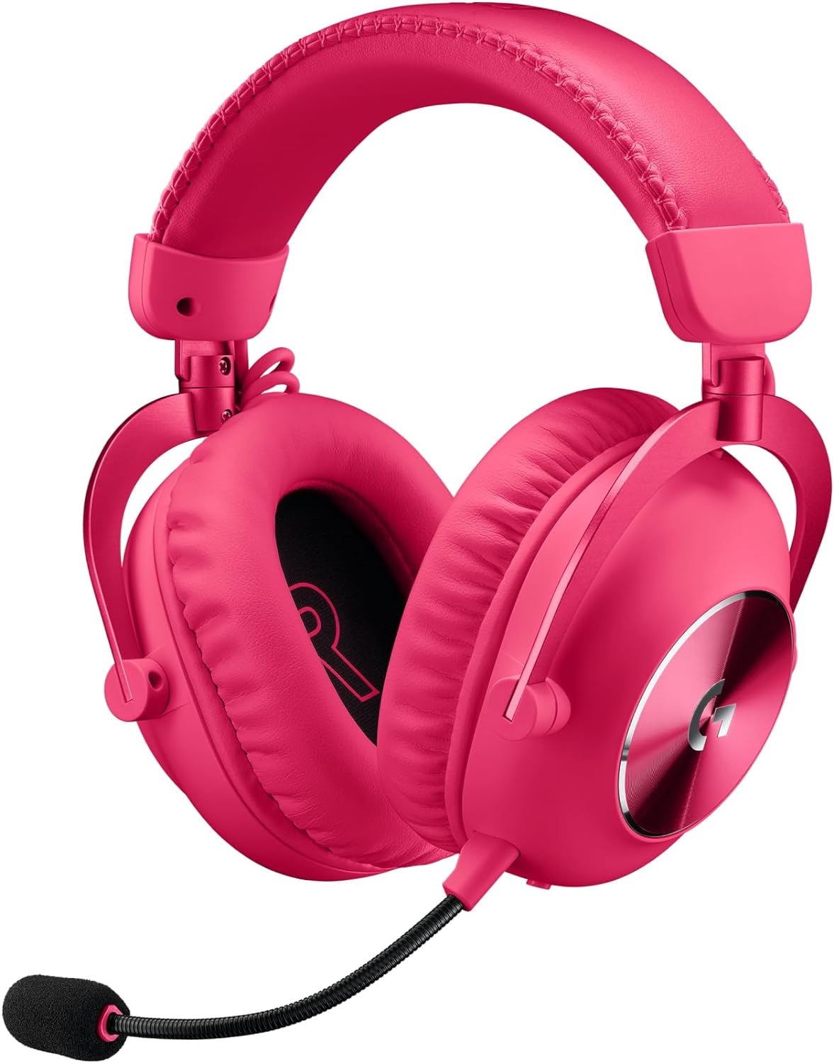 Logitech PRO X 2 LIGHTSPEED Magenta HeadsetGaming HeadsetsDesigned with pros for the highest levels of competition. ZERO OPPOSITIONDesigned with pros. Engineered to win. PRO X 2 LIGHTSPEED headset features pro-grade sound, LIGHTSPEED wireless, and supreme