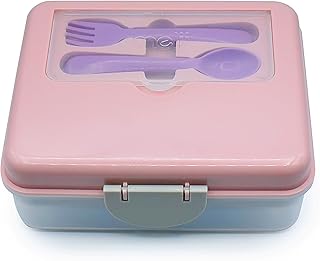 Melii 2 Tier Bento Lunch Box Pink