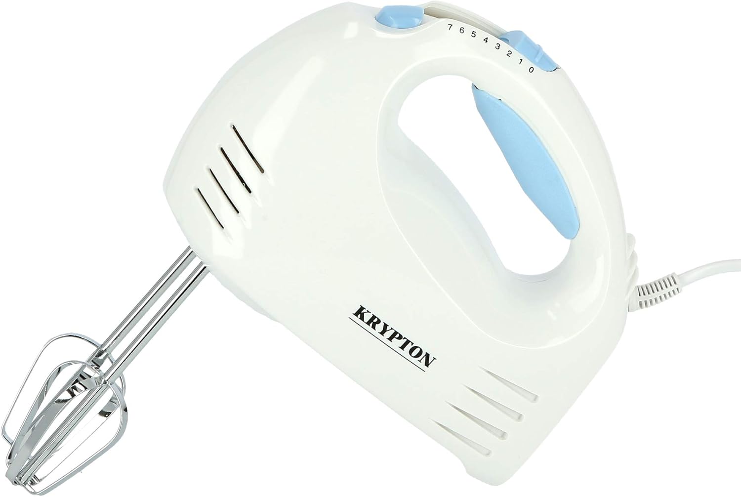 Krypton 150W Hand Mixer – KNHB6043Kitchen AppliancesKrypton KNHB6043 150W Hand Mixer. Make light work of kitchen tasks with the Krypton professional 150W Hand Mixer. For foods with a sweet tooth, this hand mixer can take the slog out of baking, stepping i