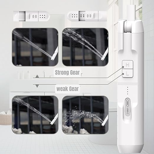 Electric Rechargeable Handheld Bidet Sprayer – 3.5L Large Reservoir, 1600mAh Battery, IPX7 Waterproof, 180° Adjustable Nozzle, for Women Postpartum Recovery, Travel, Camping, Hajj, Umrah