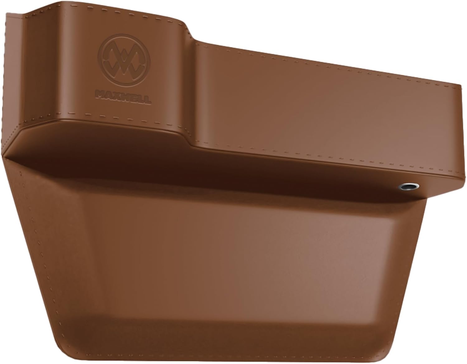 Maxwell Drive Vault Car Seat Gap Seam Storage Box Cup Holder Additional Storage for Your Devices Like Mobile Phone Tablets Eyeglasses Wallet Money Coins Notebook Pen Organizer Keys Organizer (Brown)Car AccessoriesMaximizes Car Storage Space: Designed to f