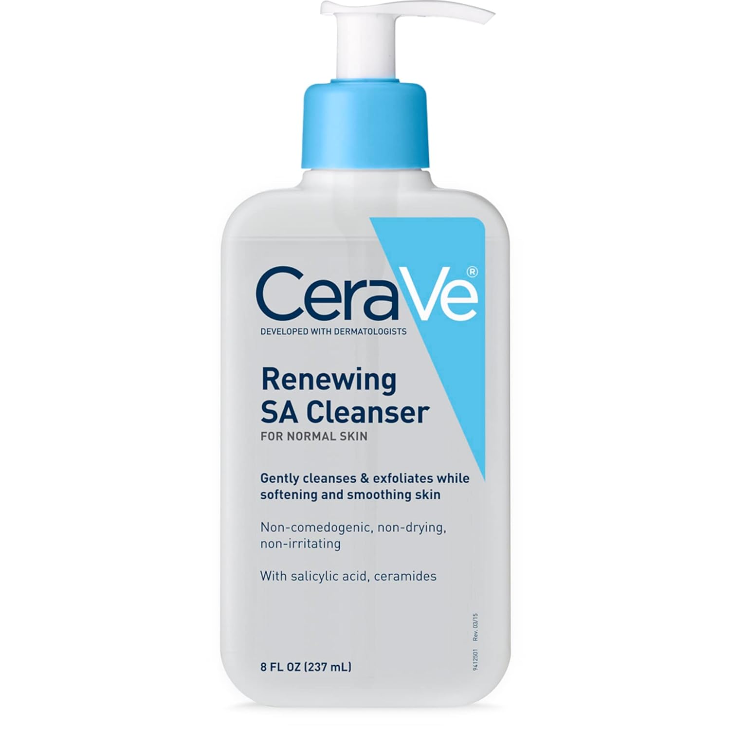 CeraVe SA Cleanser Salicylic Acid Face Wash with Hyaluronic Acid, Niacinamide & Ceramides BHA Exfoliant for Face 8ozPersonal CareCeraVe SA Cleanser is a gentle, non-irritating exfoliating cleanser designed to smooth and cleanse the skin. Formulated with s