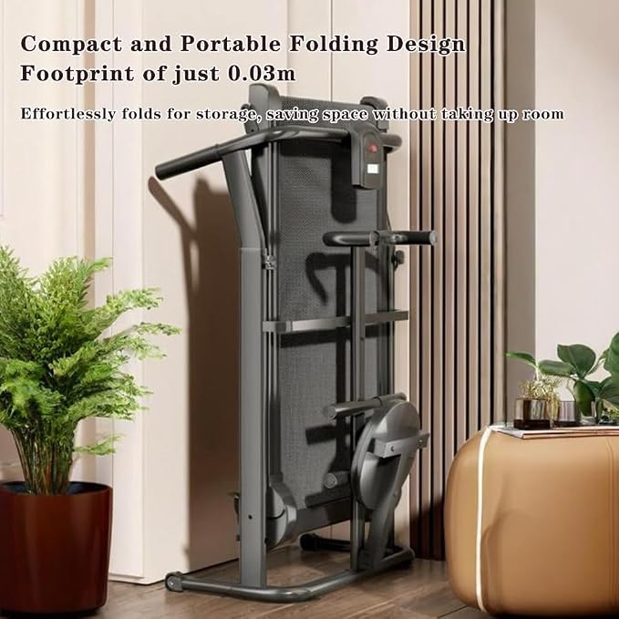 Mozogot Manual Treadmill Foldable Walking Pad | Non-Electric Twin Flywheel Jogging Machine