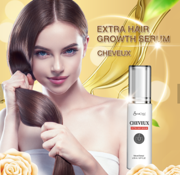 Sensorial Cheveux Hair Growth Serum – 50 ml.Hair CareOrganic Innovative Stimulating Hair Growth and Preventing Hair Loss Product Detail: AnaGainTM, An Organic Innovative Extracts to Rebalance the Hair Life Cycle. Based on sprouts of organic pea, reduces h