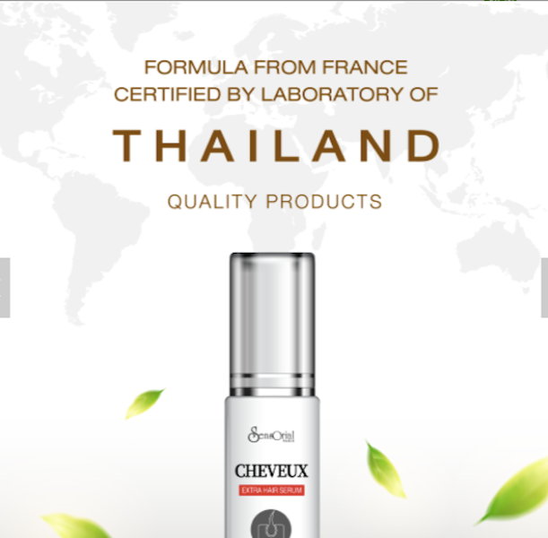 Sensorial Cheveux Hair Growth Serum – 50 ml.Hair CareOrganic Innovative Stimulating Hair Growth and Preventing Hair Loss Product Detail: AnaGainTM, An Organic Innovative Extracts to Rebalance the Hair Life Cycle. Based on sprouts of organic pea, reduces h