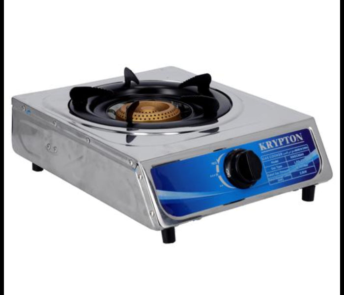 Krypton KNGC6044 Stainless Steel Single Burner Gas StoveKitchen AppliancesCAST IRON PAN BURNER – Made from premium quality cast iron burner to provide durability and maximum stability for pots and pans.STAINLESS STEEL BASE – This Krypton Gas Stove gas hob