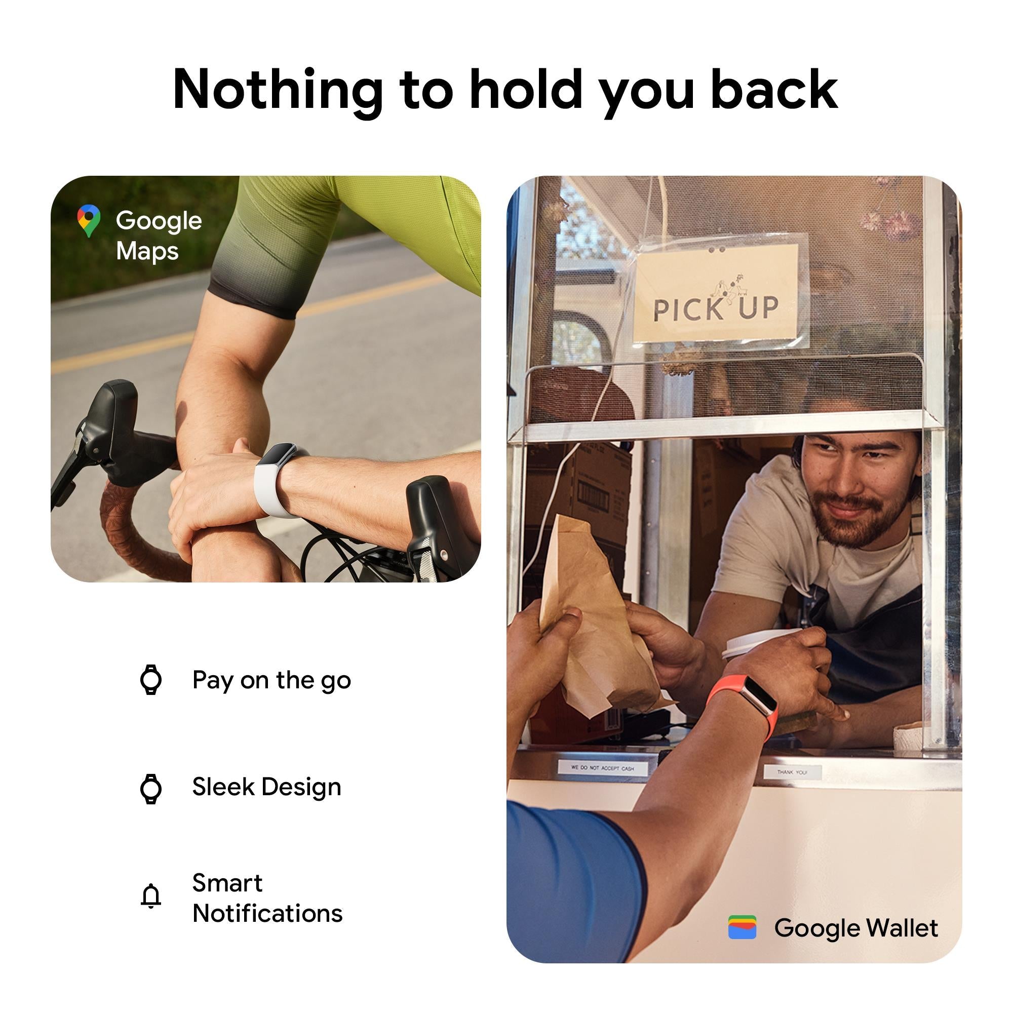 Fitbit Charge 6 with Google apps 