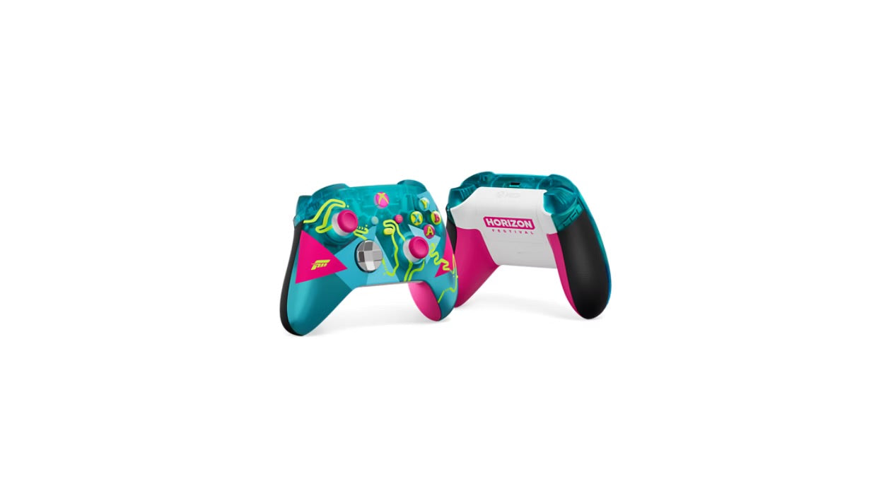 Xbox Wireless Controller & Wireless Headset Bundle – Forza Horizon 6 Limited Edition, Bluetooth Gaming Controller and Wireless Gaming Headset for Xbox Series X|S, Xbox One, PC, Android & iOS
