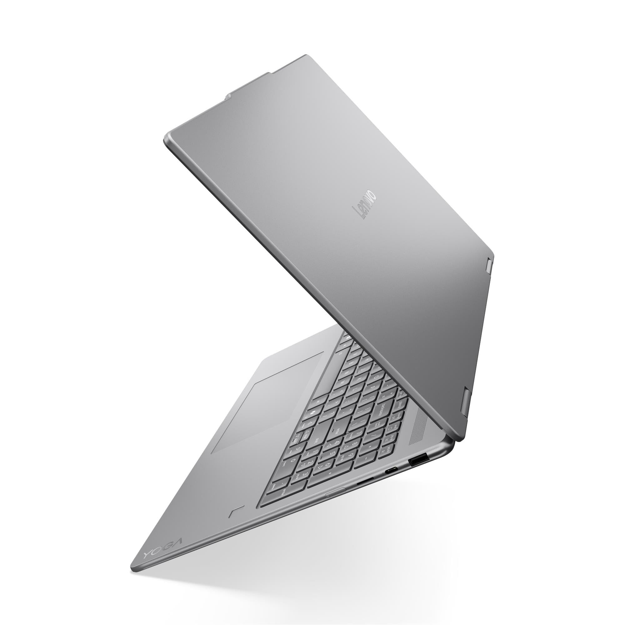 Lenovo Yoga 7 2-in-1 Laptop 16” Touchscreen – Intel Core Ultra 7 256V, 16GB LPDDR5X, 512GB SSD, Windows 11 Pro, Wi-Fi 7, Luna Grey