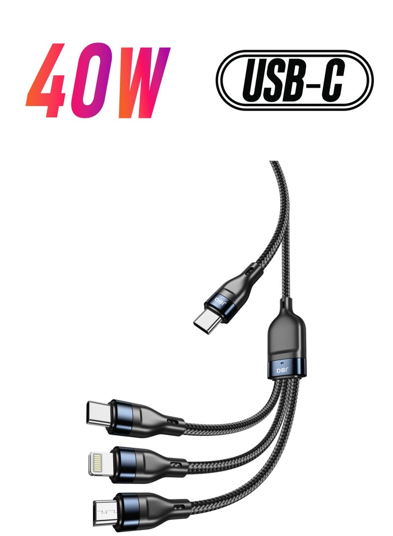 JBQ Fast Charging Data Cable Type-C to Type-C