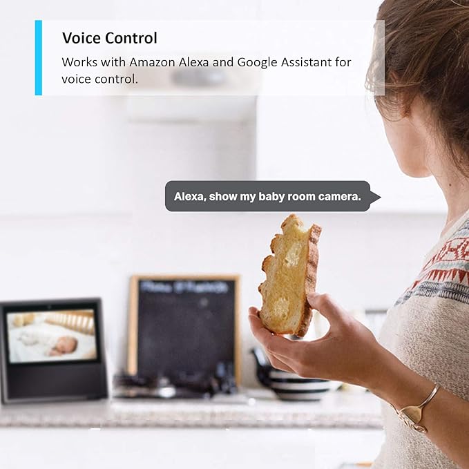 TP-Link Tapo TC70 Pan/Tilt Smart Security Camera – 1080p Indoor CCTV with Night Vision