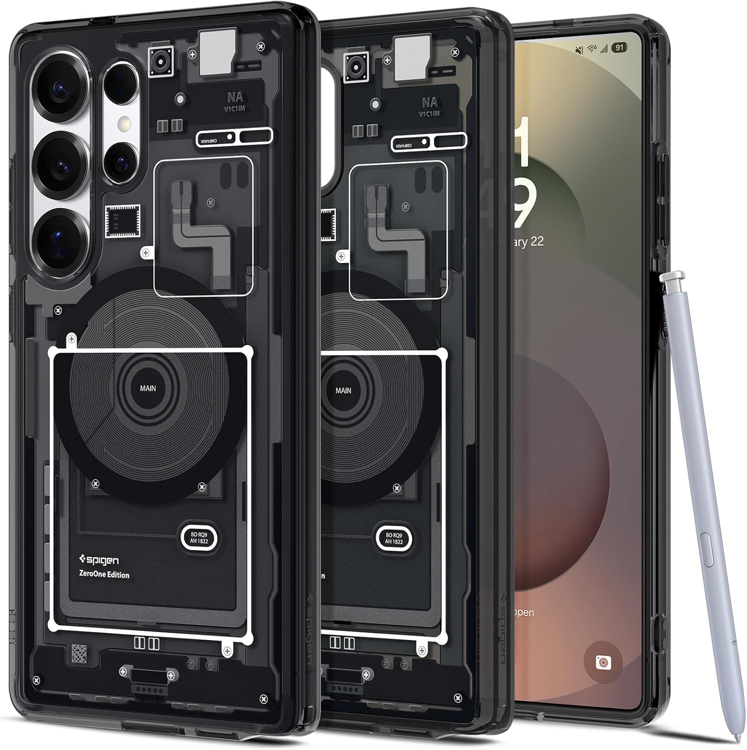 Spigen Ultra Hybrid MagFit for Samsung Galaxy S25 ULTRA case cover [MagSafe compatible] (2025) Zero One BlackMobile AccessoriesFind inner peace. Spigen Ultra Hybrid Zero One MagFit case overhauls your Samsung Galaxy S25 Ultra for the teardown you've been