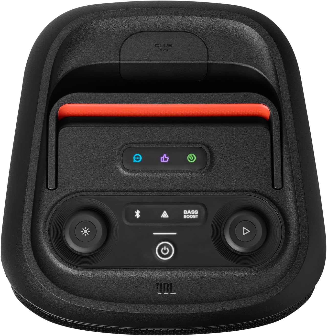 JBL Party Box Club 120Audio & VideoGet ready to throw the ultimate party with the JBL PartyBox Club 120! Its powerful JBL Pro Sound and entrancing lightshow will turn any space into a vibe. Use Bluetooth to stream your favorite playlist or use the mic and