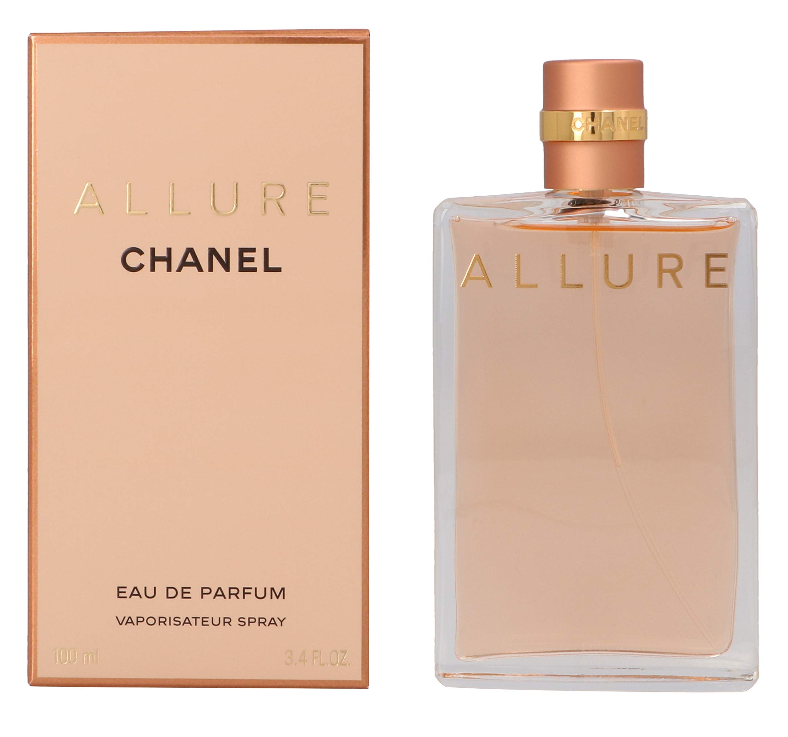 Chanel Allure For Women Eau De Parfum 100mlPerfumes & FragrancesA floral-fresh-ambery fragrance that is refined and elegant.It reveals its six facets in a way that is unique to each woman. A composition that combines the sparkling notes of Mandarin, the s
