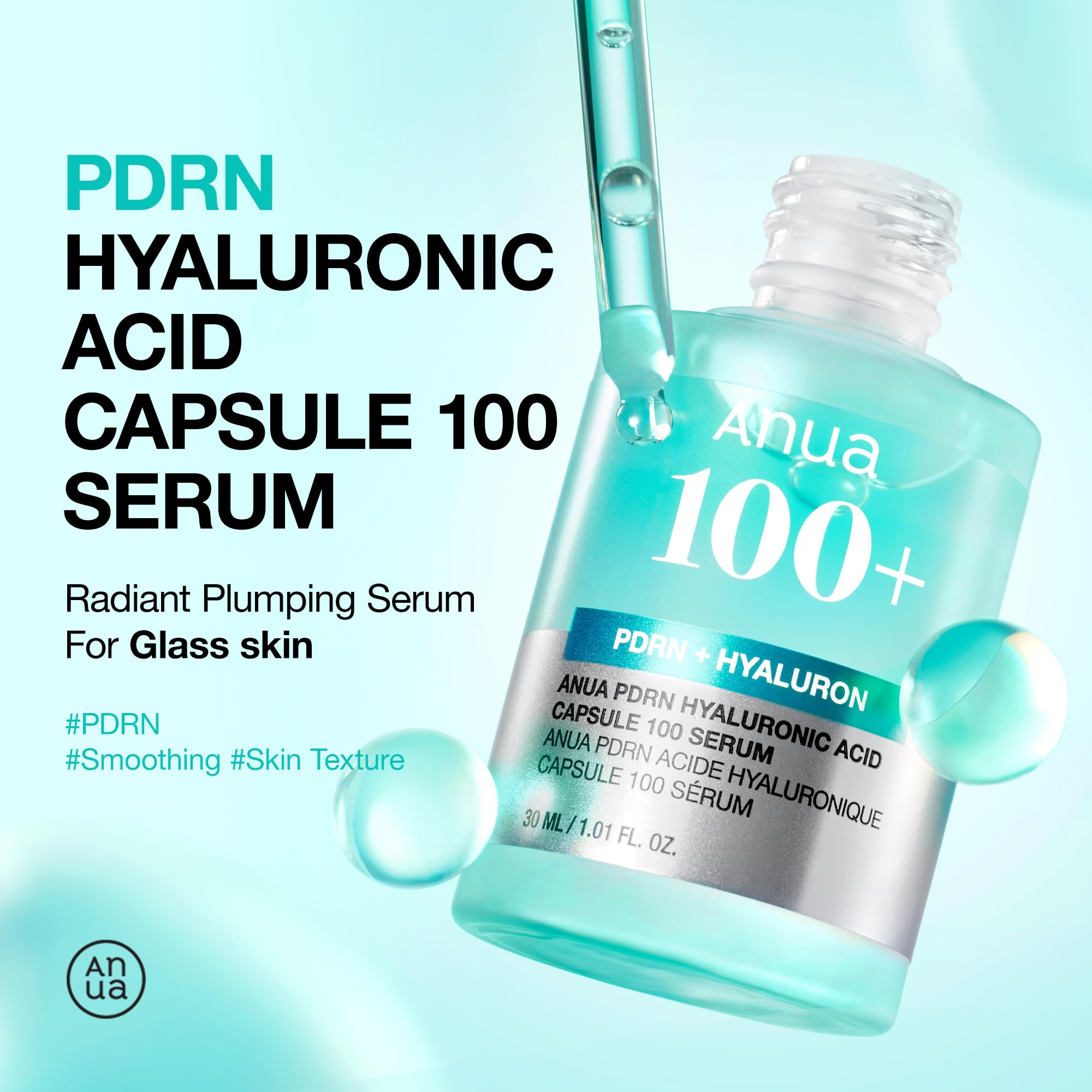 Anua PDRN Hyaluronic Acid Capsule 100 Serum 30mlPersonal CareAnua PDRN Hyaluronic Acid Capsule 100 Serum (30ml) is a Korean skincare innovation designed to deliver deep hydration and promote skin regeneration. Formulated with PDRN (Polydeoxyribonucleotide