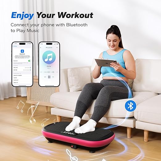 MERACH auto-sensing vibration plate