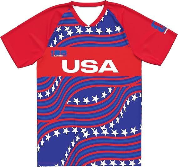 Outerstuff Kids' Sublimated Soccer Jersey – Official FIFA World Cup 2026, Unisex