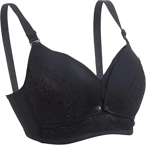 Okus - Full Cup Maternity & Nursing Bra - Black - XX Large