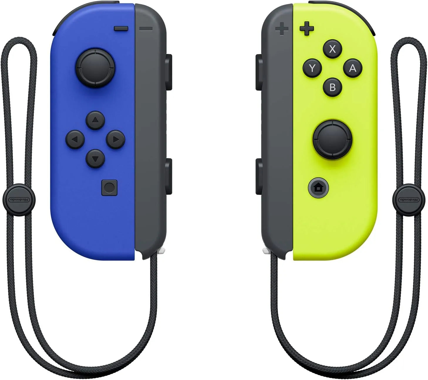 Nintendo Switch Joy-Con Pair – Blue & Neon Yellow | Left & Right Wireless ControllersGaming Accessories🎮 Versatile Gameplay Options: Use as a single controller or split into two for local multiplayer fun on Nintendo Switch. 🕹️ Blue & Neon Yellow Design: