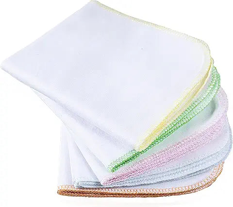Babyjem - Baby Hanky 10 Pcs White  28X28 Cm