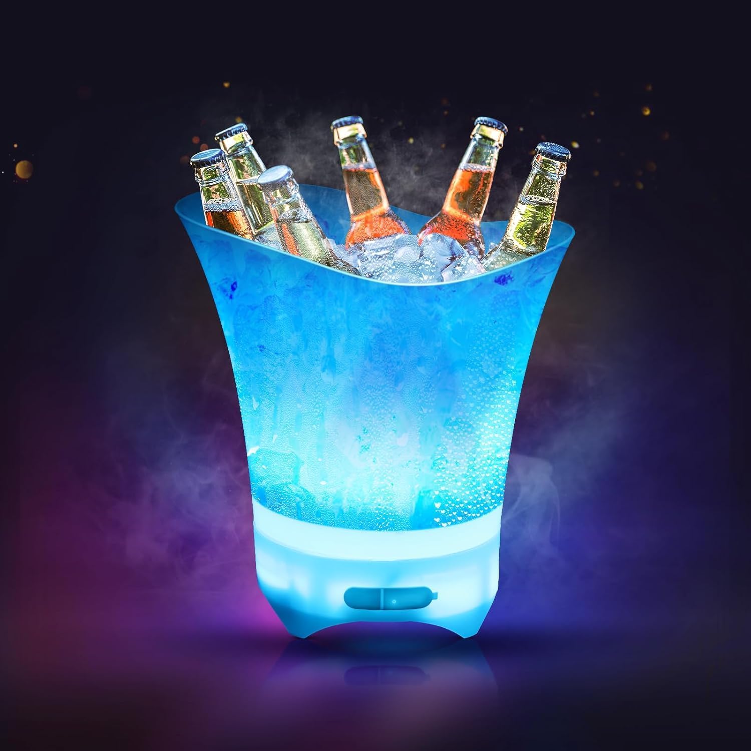 LED ice bucket 22L with Bluetooth speaker
