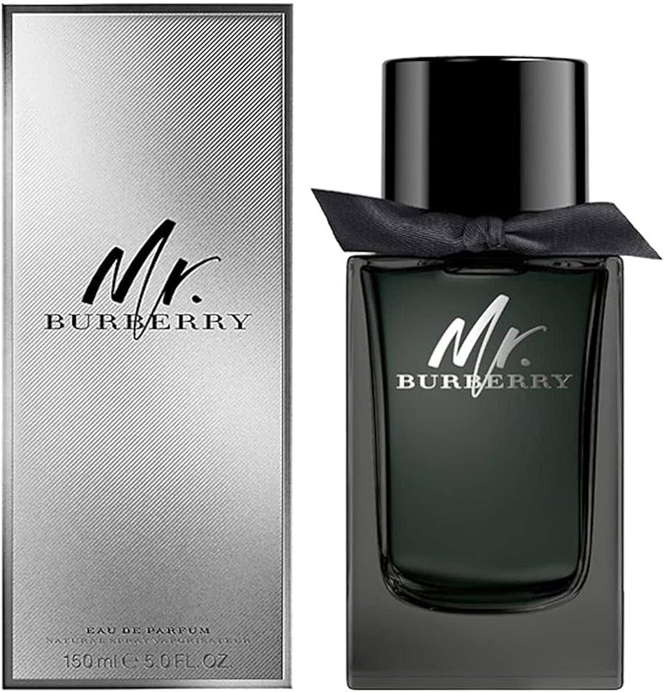Burberry Mr Burberry For Men Eau De ParfumPerfumes & FragrancesA warm, sensual and woody scent with fresh and aromatic top notes of tarragon and comforting, spicy cinnamon, layered delicately on rich patchouli with a base of amber and smoky vetiver. TOP N