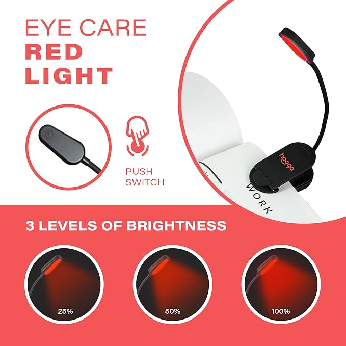 Hooga 625nm reading light UAE