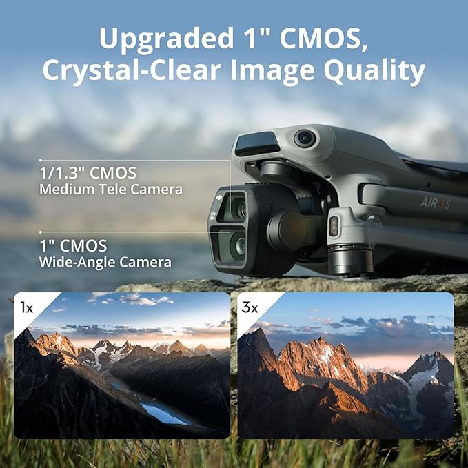 DJI Air 3S 1-inch CMOS sensor wide