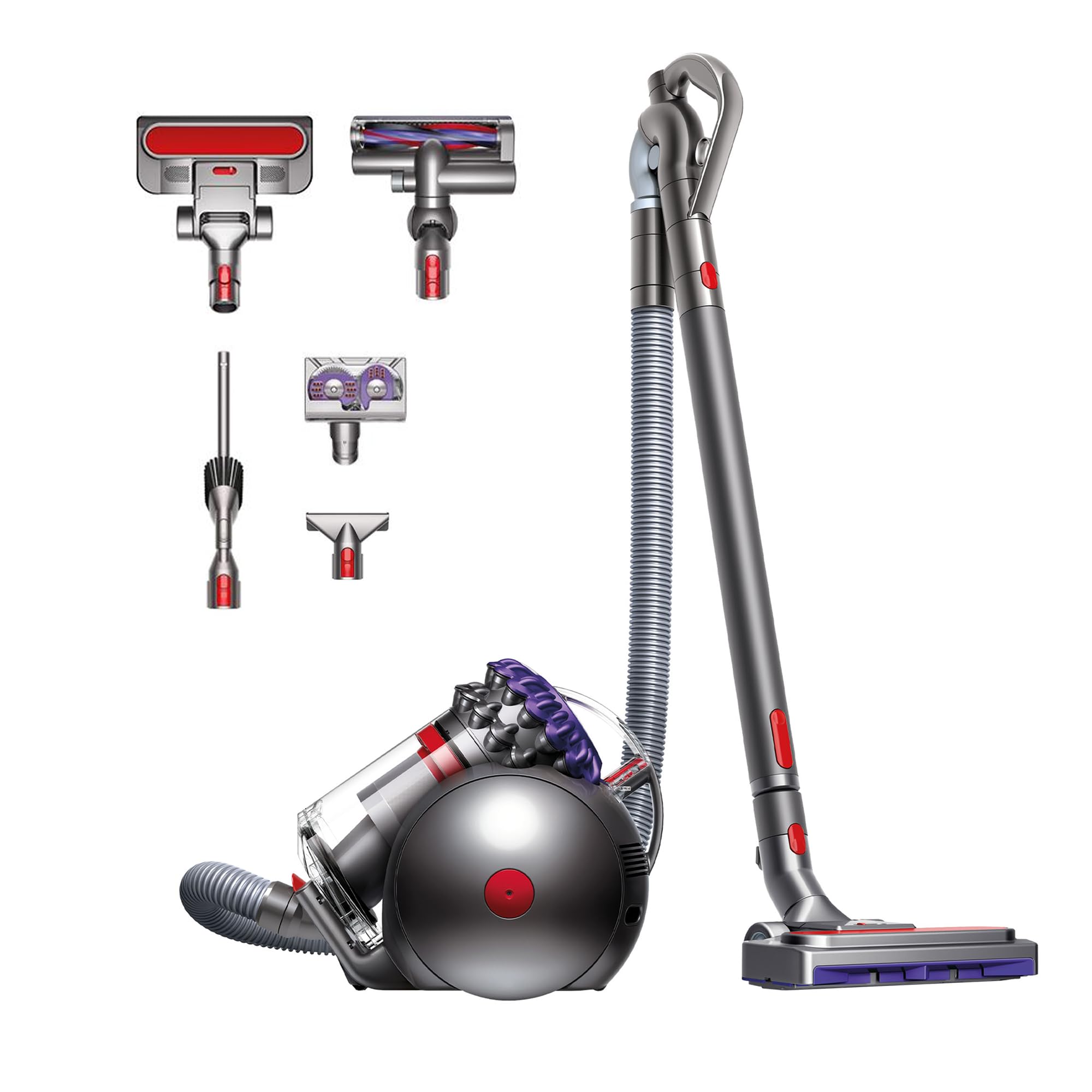 Dyson Big Ball Vacuum, International VersionHome Appliances💨 Powerful Suction – Captures microscopic dust and allergens with Dyson’s advanced cyclonic technology 🔄 Self-Righting Design – Automatically picks itself up when toppled, so you can keep cleani