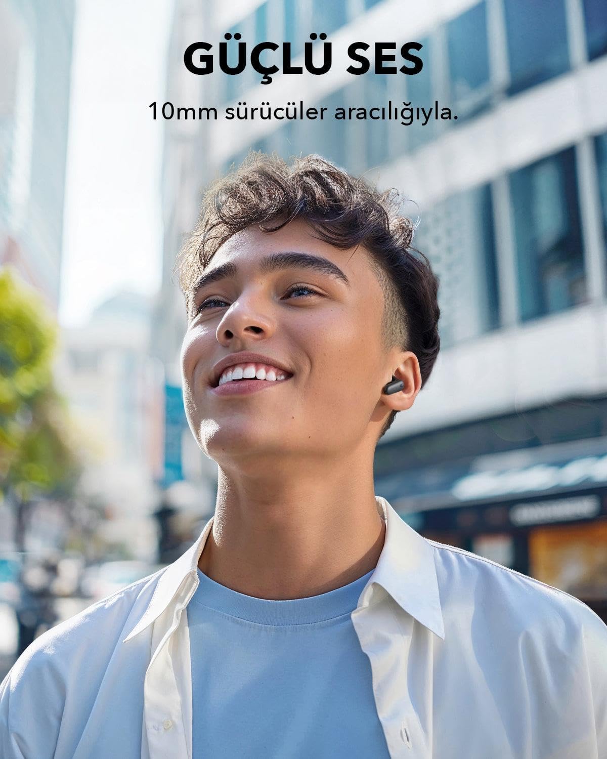 Soundcore R50i NC Wireless Bluetooth Earphones – Noise Cancelling, 45H Playtime, Powerful Bass, IP54 – Black (UAE)HeadphonesElevate your audio experience with the Soundcore R50i NC Wireless Bluetooth Earphones. Designed for audiophiles and active users in