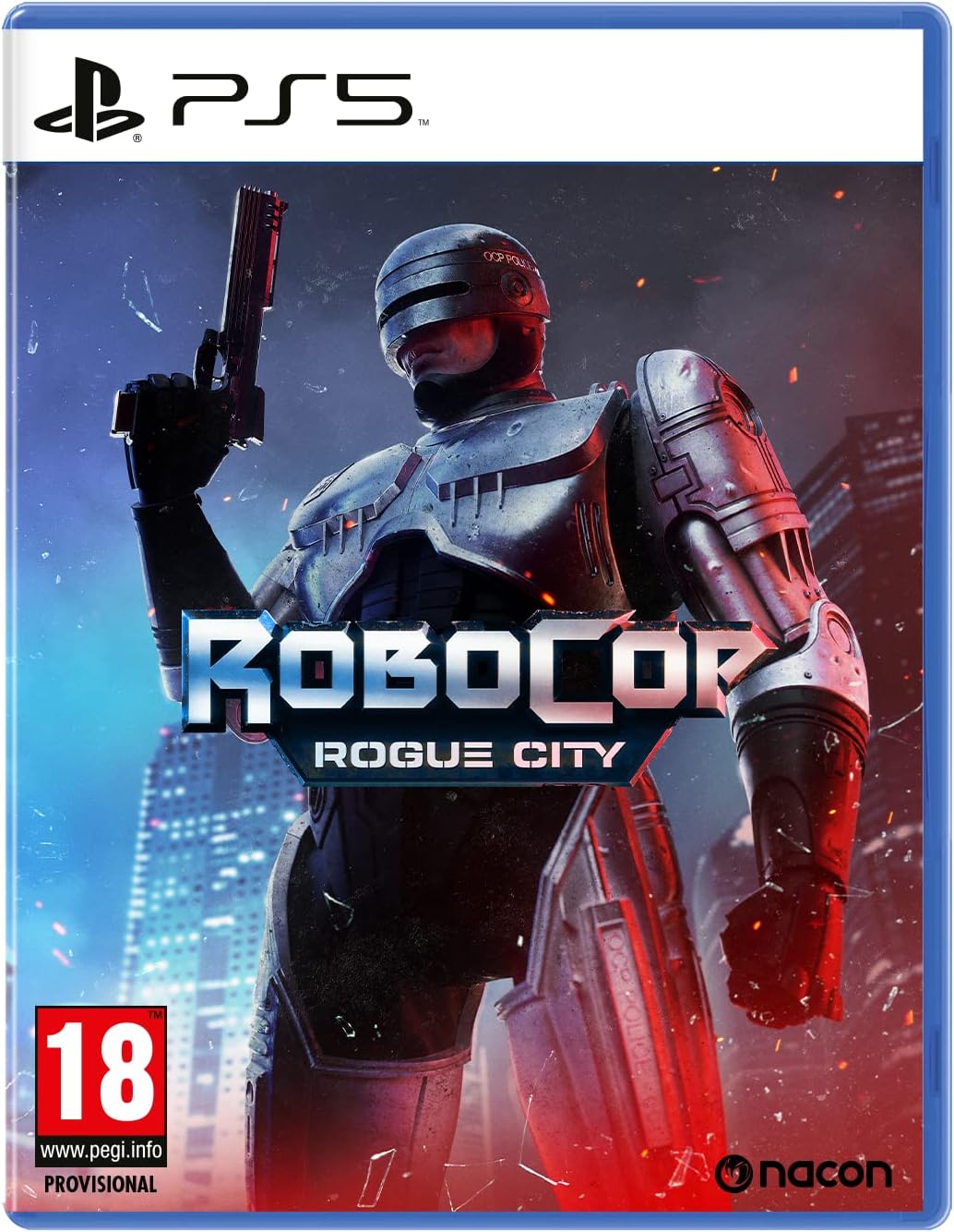 RoboCop: Rogue CityVideo GamesPrepare yourself to... PROTECT THE INNOCENT AND UPHOLD THE LAWBecome the legendary part man, part machine, all cop hero and dish out justice in Old Detroit.UPHOLD THE LAW BY ANY MEANS NECESSARYWith your powerful Auto-9 or one