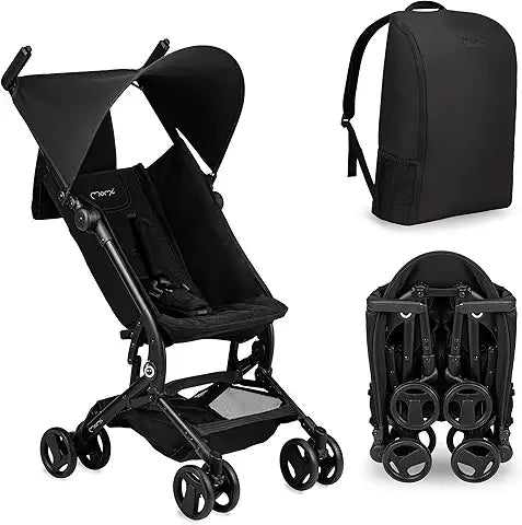 MoMi Grace Pocket Stroller Black