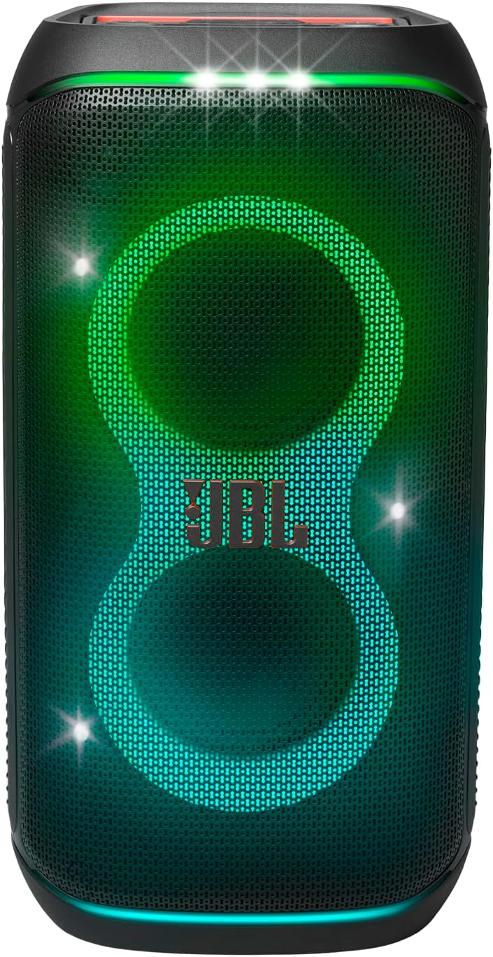 JBL Party Box Club 120Audio & VideoGet ready to throw the ultimate party with the JBL PartyBox Club 120! Its powerful JBL Pro Sound and entrancing lightshow will turn any space into a vibe. Use Bluetooth to stream your favorite playlist or use the mic and
