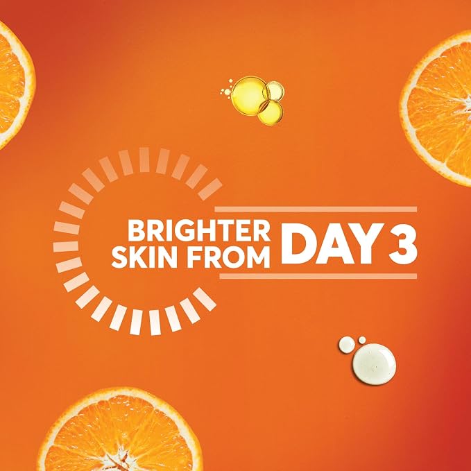 Himalaya Brightening Vitamin C Orange Serum 30ml | With Hyaluronic Acid & Niacinamide | Dark Spot & Hydration Care