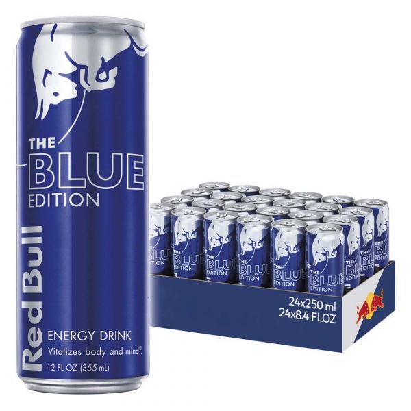 Red Bull Energy Drink The Blue Edition 24 x 250ml | FREE EXPRESS SHIPPINGBeveragesRed Bull Blue Edition – The Ultimate Blueberry Boost! 🫐⚡ Unleash the power of Red Bull Blue Edition – the same legendary energy boost with an irresistible refreshing bluebe