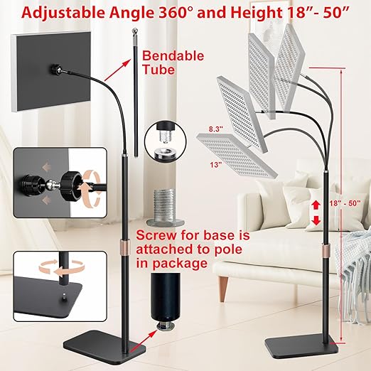 660nm red and 850nm infrared LED light