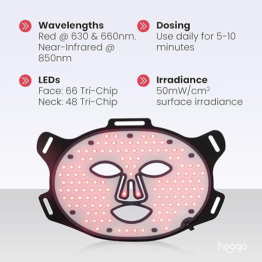 Tri-chip red & near-infrared LED mask UAE