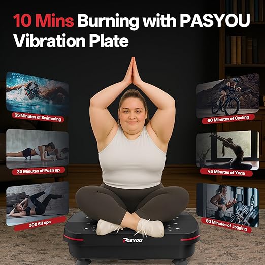 PASYOU vibration plate exercise machine
