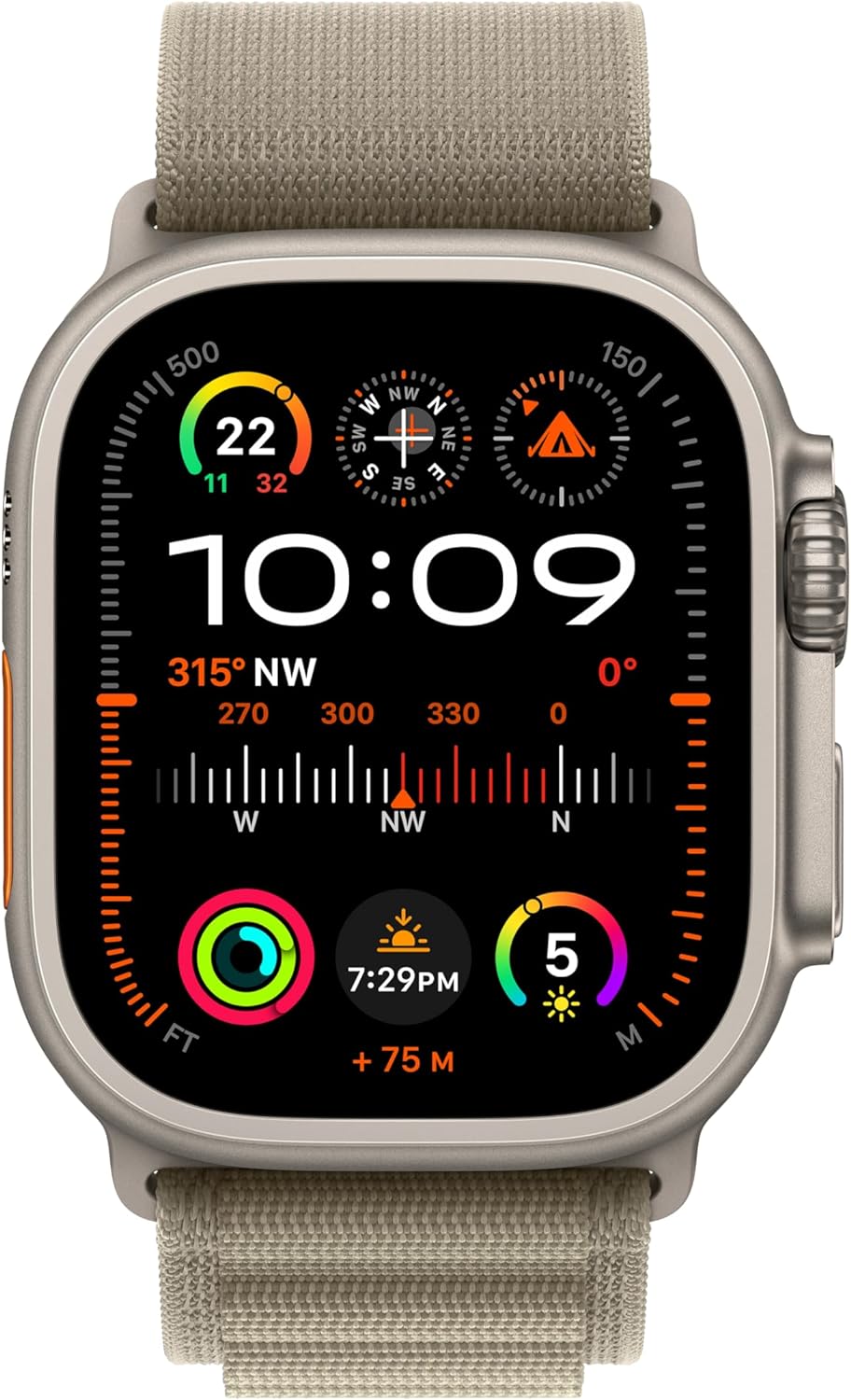Apple Watch Ultra 2 GPS + Cellular 49mm Titanium Case with Alpine LoopWearablesNext level adventure.The most rugged and capable Apple Watch pushes the limits again. Featuring the all-new S9 SiP. A magical new way to use your watch without touching the scr